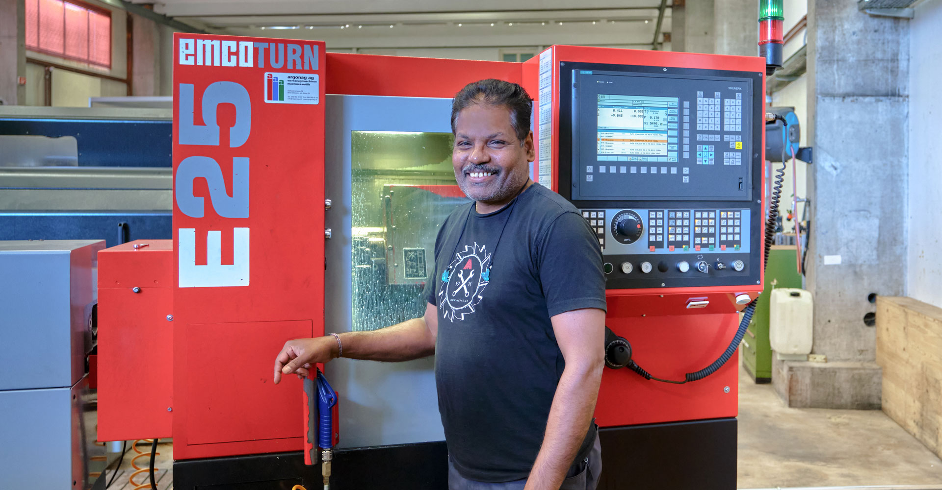 CNC Firma Meienberg Feinmechanik AG - Mitarbeiter 4