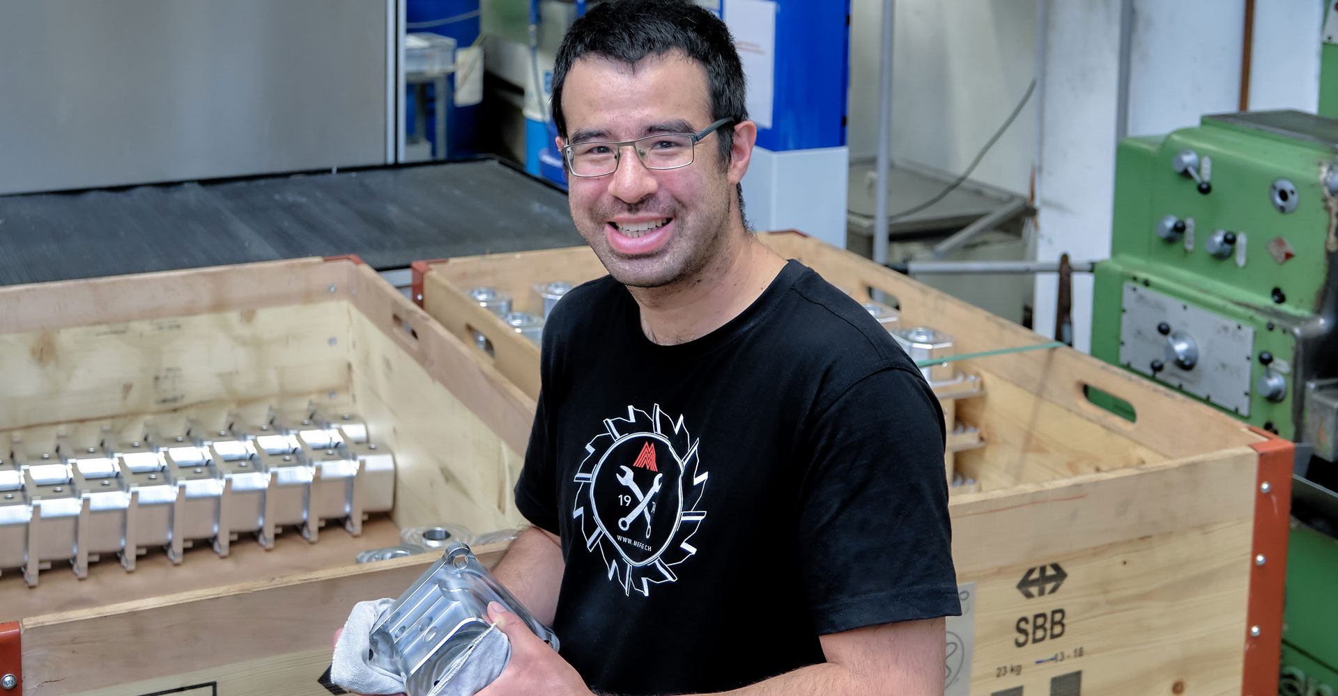 CNC Firma Meienberg Feinmechanik AG - Mitarbeiter 7